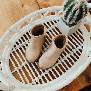 Blush Toddler Booties
